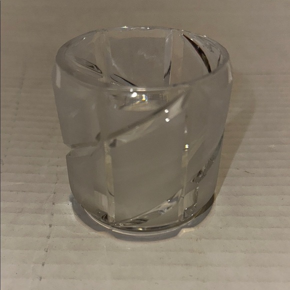 made in usa Other - Vintage Elegant crystal 24% lead Votive Holder